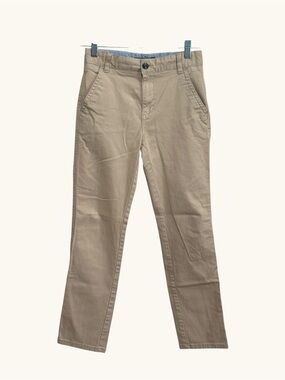 Tommy Hilfiger Boys Tan Khaki Chino Pants